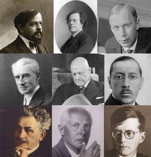 Portrait de Leoš Janáček, Musique, XXe siècle