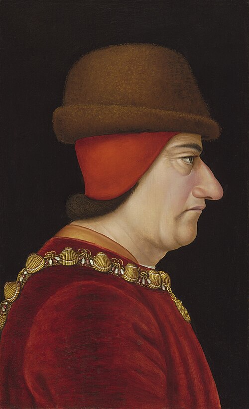 Portrait of Louis XI of France, Politics, Middle Ages, 1423 — 1483