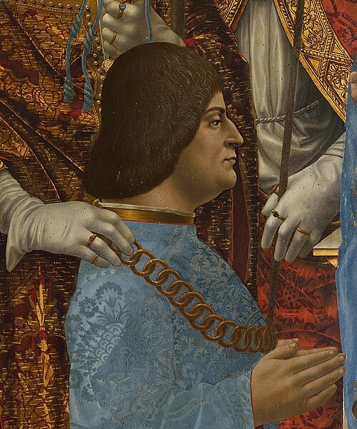 Portrait of Ludovic Sforza, Visual Arts, Antiquity, 1452 — 1508