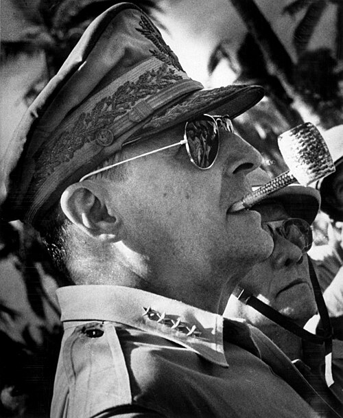 Portrait of MacArthur, Military, 20th Century
