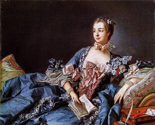 Portrait de Madame de Pompadour, Politique, Temps modernes, 1721 — 1764