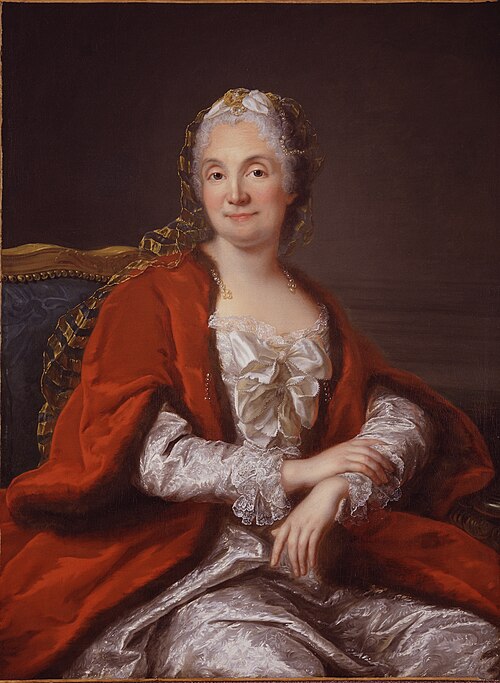 Portrait of Madame Geoffrin