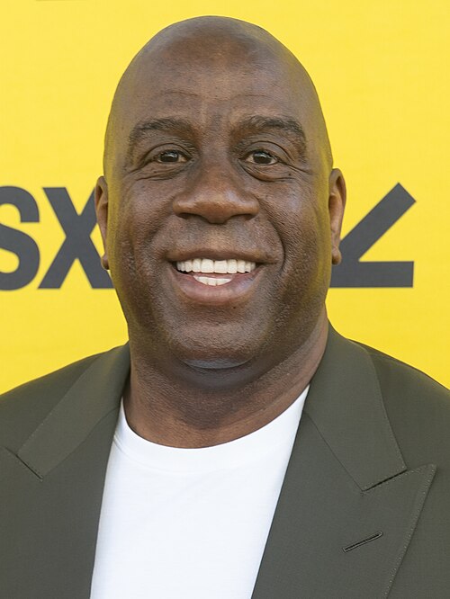 Portrait de Magic Johnson