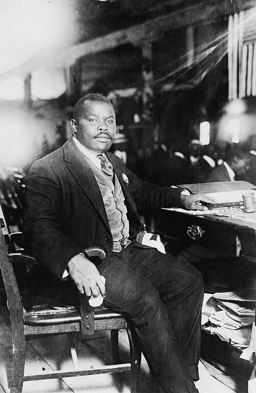 Portrait of Marcus Garvey, Politics, 20th Century, 1887 — 1940