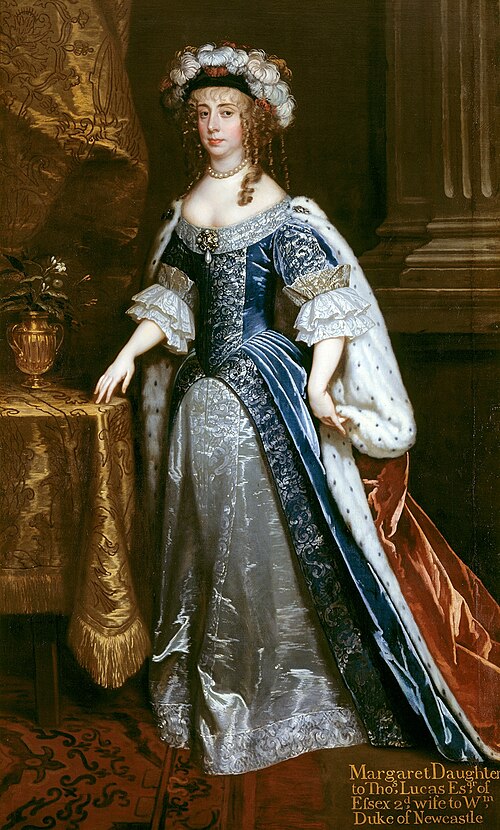 Portrait of Margaret Cavendish, Sciences, Early Modern, 1617 — 1673
