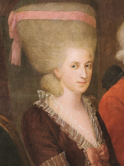 Portrait of Maria Anna Walburga Ignatia Mozart, known as Nannerl, Music, Early Modern