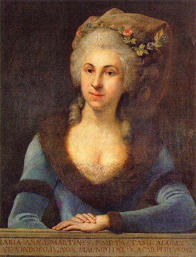 Portrait de Marianna Martines