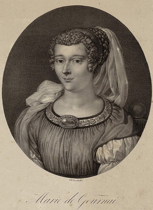 Portrait of Marie de Gournay