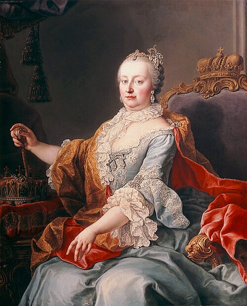 Portrait of Maria Theresa of Austria, Politics, Early Modern, 1717 — 1780