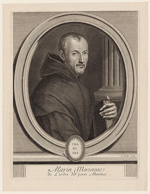 Portrait de Marin Mersenne