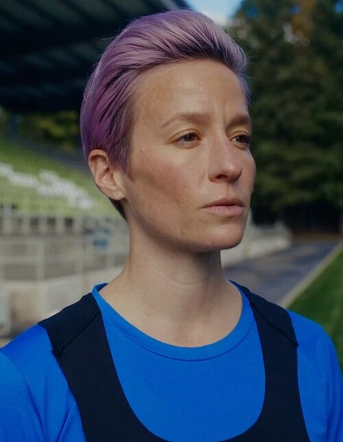 Portrait de Megan Rapinoe