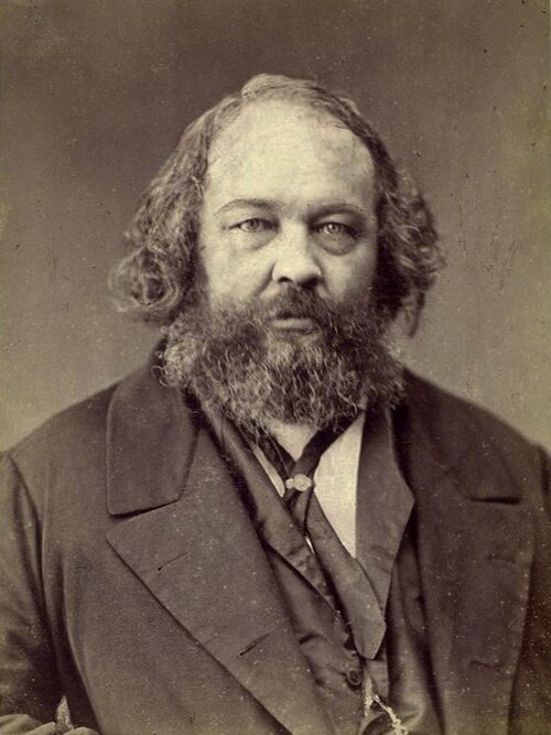 Portrait de Mikhaïl Bakounine