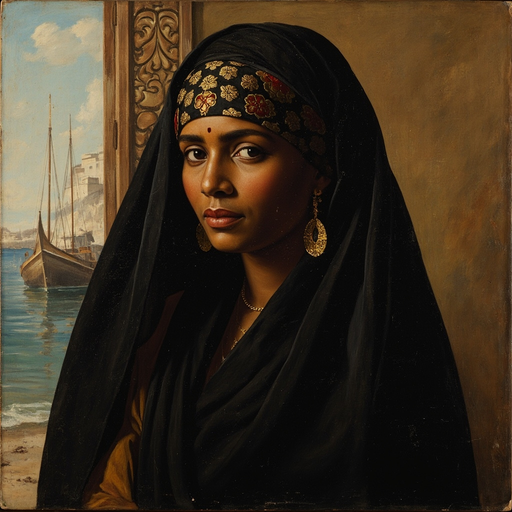 Portrait de Mwana Hashima