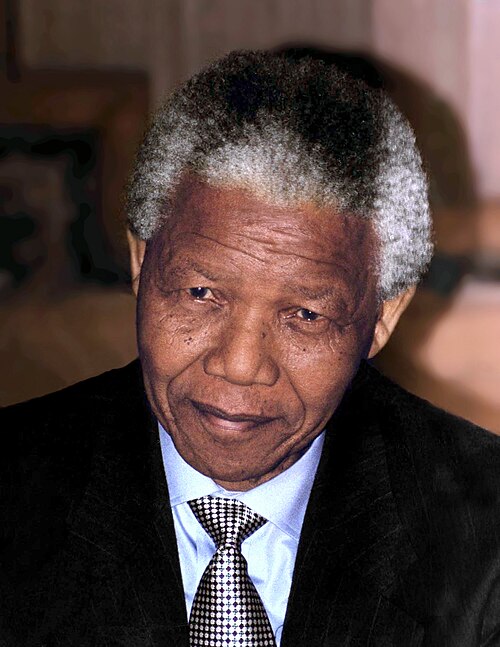 Portrait de Nelson Mandela