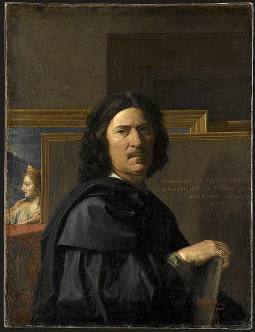 Portrait de Nicolas Poussin, Arts visuels, Antiquité, 1594 — 1665