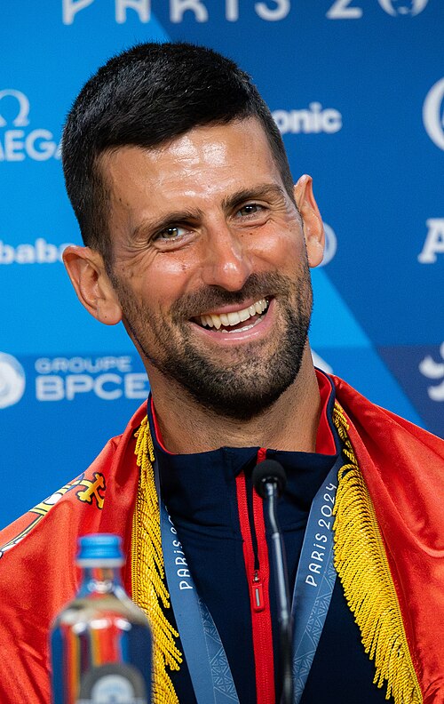 Portrait de Novak Djokovic