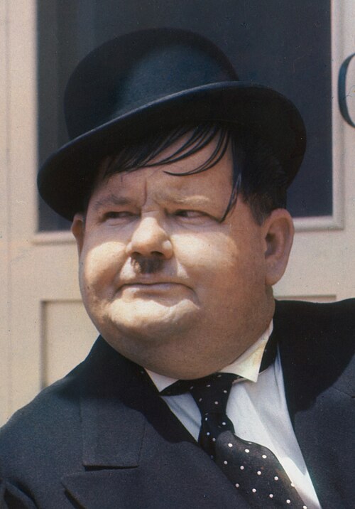 Portrait de Oliver Hardy, Spectacle, XXe siècle, 1892 — 1957