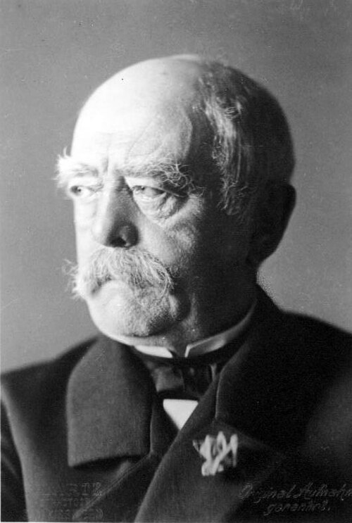 Portrait of Otto von Bismarck, Politics, 19th Century, 1815 — 1898