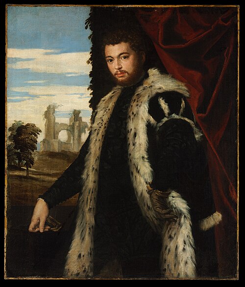 Portrait of Paolo Caliari, known as Paolo Veronese, Visual Arts, Renaissance
