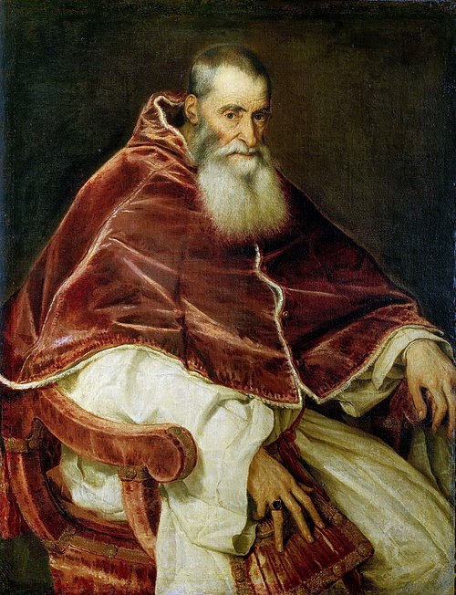 Portrait of Paul III, Spirituality, Renaissance, 1468 — 1549