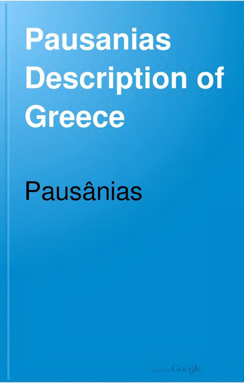 Portrait de Pausanias, Lettres, Antiquité