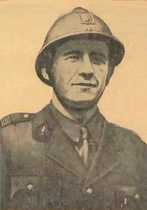 Portrait de Pierre Georges, dit Colonel Fabien, Militaire, XXe siècle