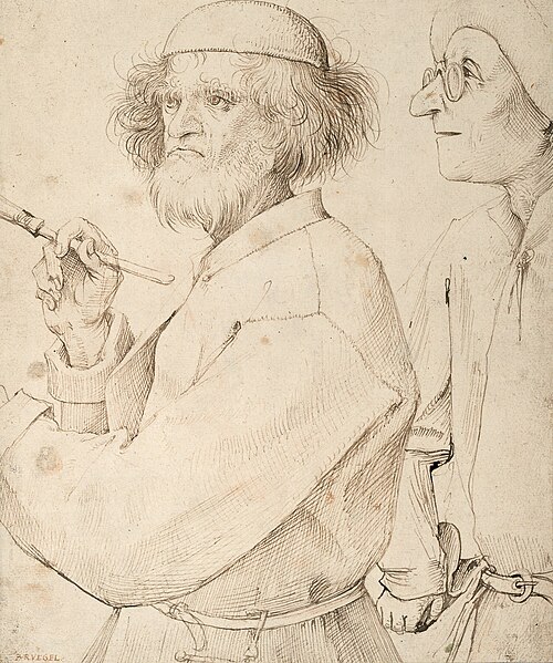 Portrait of Pieter Brueghel l'Ancien, Visual Arts, Antiquity, 1525 — 1569