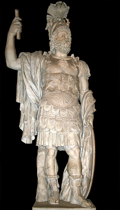 Portrait of Pyrrhus I, Military, Antiquity, 317 av. J.-C. — 271 av. J.-C.