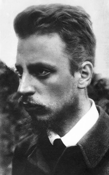 Portrait of Rainer Maria Rilke, Literature, 20th Century, 1875 — 1926