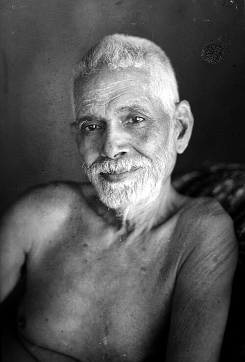 Portrait de Ramana Maharshi, Spiritualité, XXe siècle, 1879 — 1950