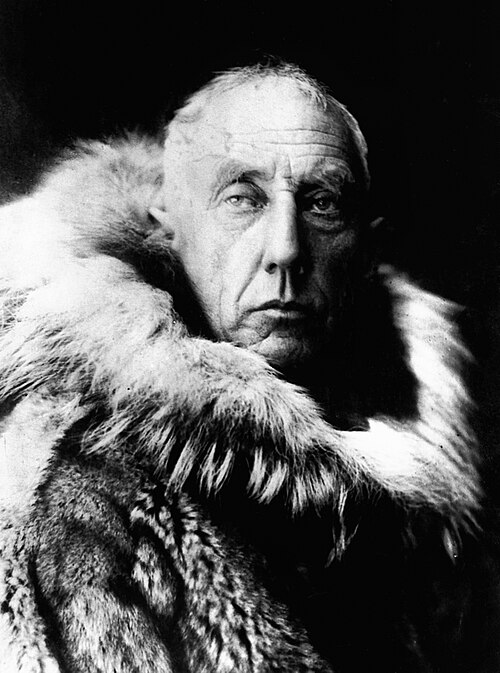Portrait of Roald Amundsen