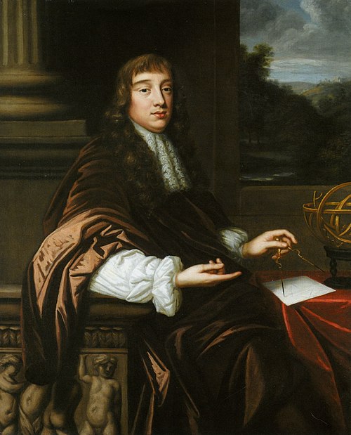 Portrait of Robert Hooke, Sciences, Renaissance, 1635 — 1703