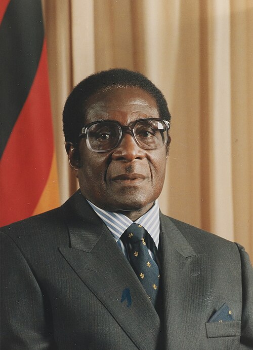 Portrait de Robert Mugabe