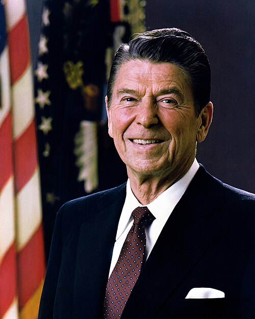 Portrait of Ronald Reagan, Politics, 20th Century, 1911 — 2004