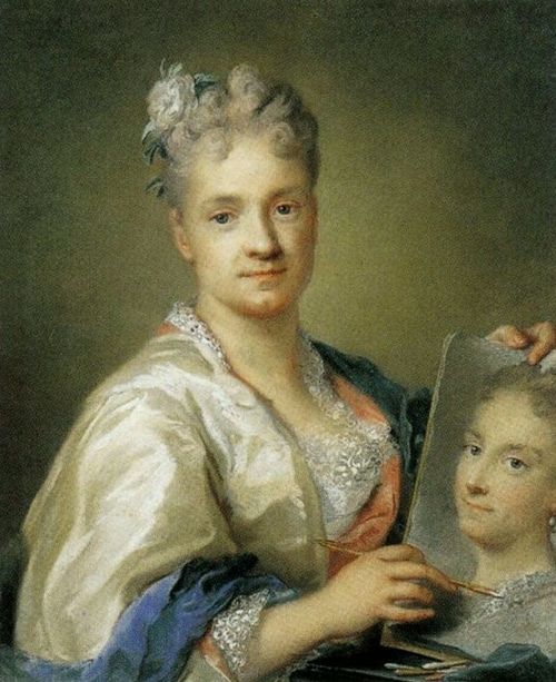 Portrait of Rosalba Carriera, Visual Arts, Antiquity, 1675 — 1757