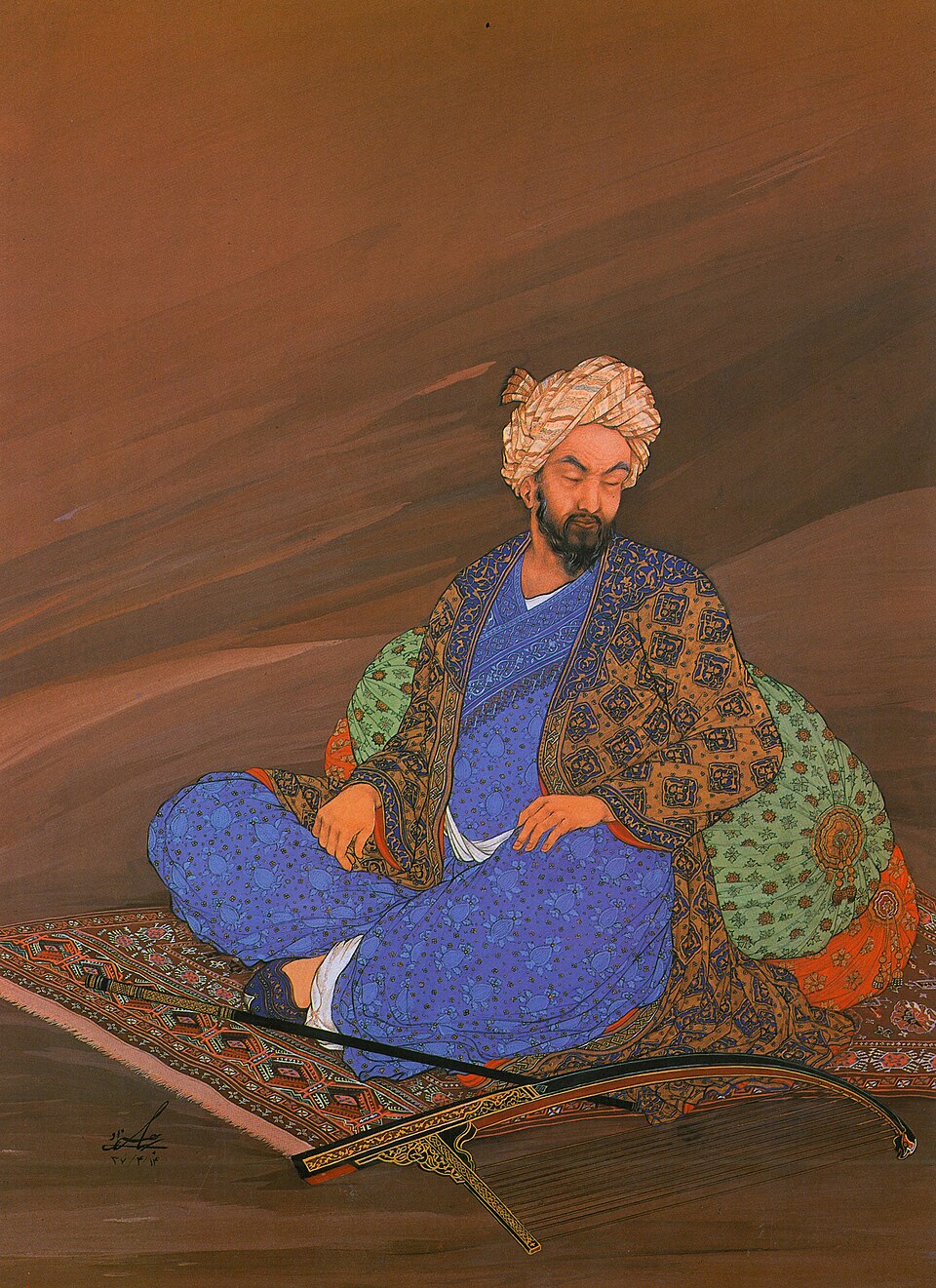 Portrait de Rûdakî