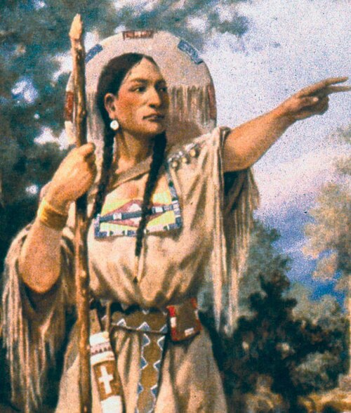 Portrait de Sacagawea