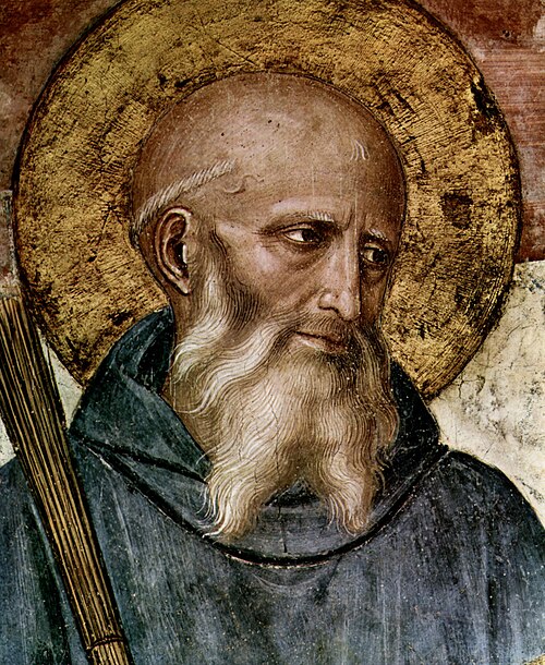 Portrait of Benedict of Nursia, Spirituality, Antiquity, 480 — 547