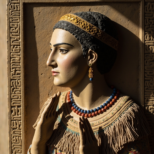 Portrait de Sammu-ramat, dite Sémiramis, Politique, Avant J.-C.