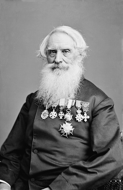 Portrait de Samuel Morse, Technologie, XIXe siècle, 1791 — 1872