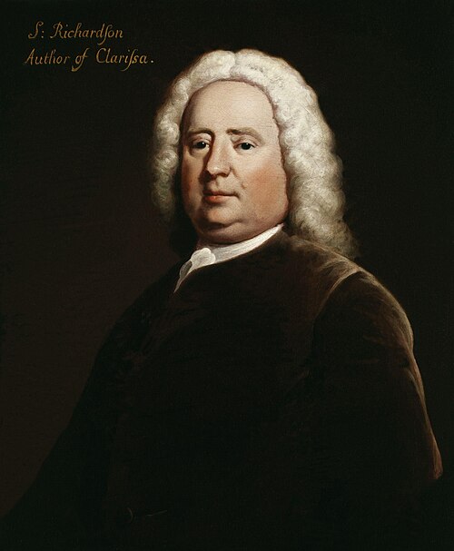 Portrait de Samuel Richardson, Lettres, Temps modernes, 1687 — 1761
