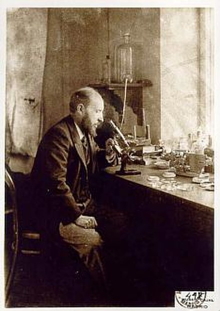 Portrait de Santiago RamĂłn y Cajal