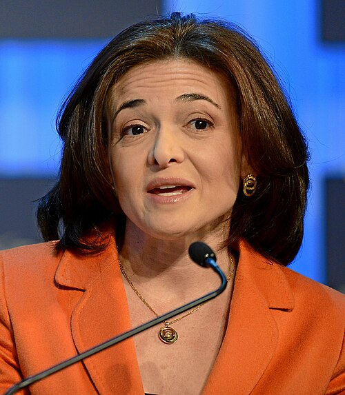 Portrait of Sheryl Sandberg, Technology, 21st Century, 1969 — ?