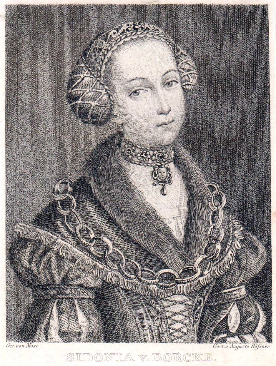 Portrait de Sidonie von Borcke