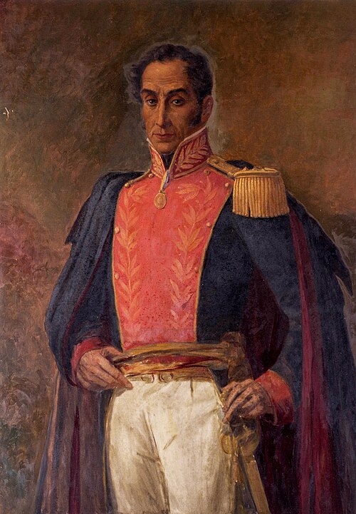 Portrait de Simón Bolívar