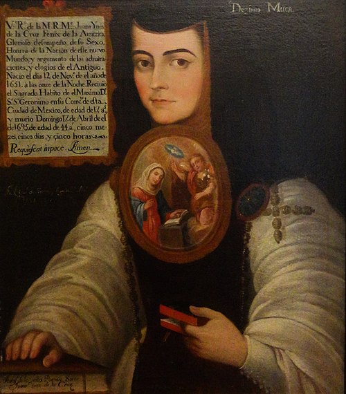 Portrait de Sor Juana Inés de la Cruz