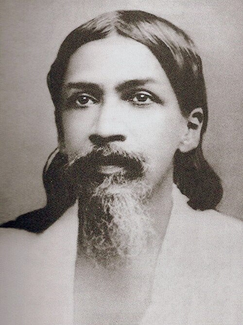 Portrait of Aurobindo Ghose, Spirituality, 20th Century, 1872 — 1950