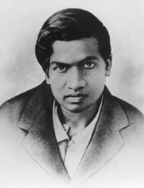 Portrait de Srinivasa Ramanujan