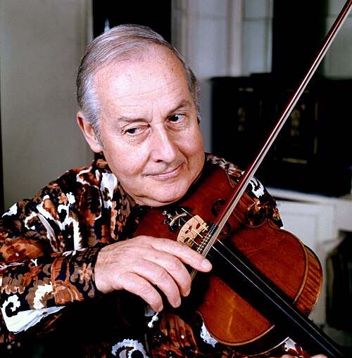 Portrait de Stéphane Grappelli, Musique, XXe siècle, 1908 — 1997