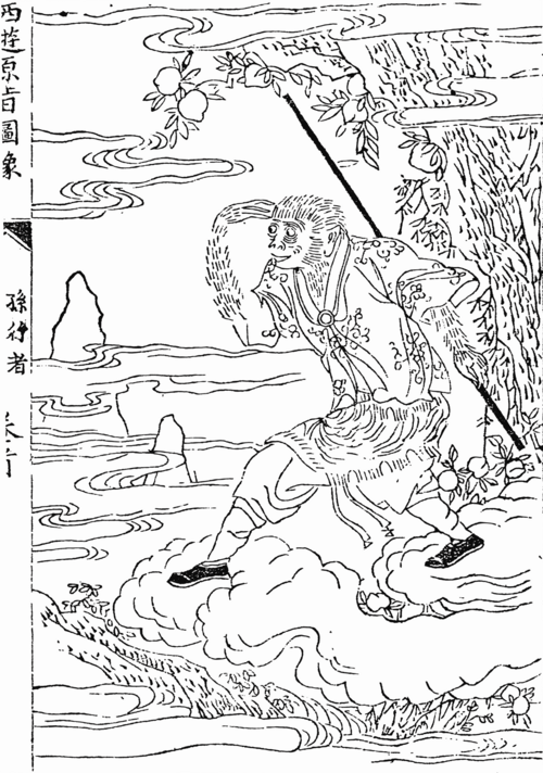 Portrait de Sun Wukong